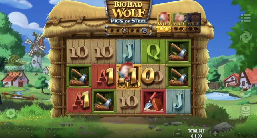 Big Bad Wolf Pigs Of Steel Slot - partycasino