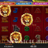 King Blitz Bonus - partycasino