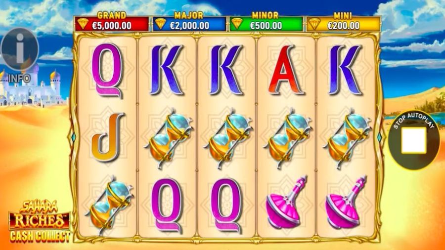 Sahara Riches Cash Collect Slot En - partycasino