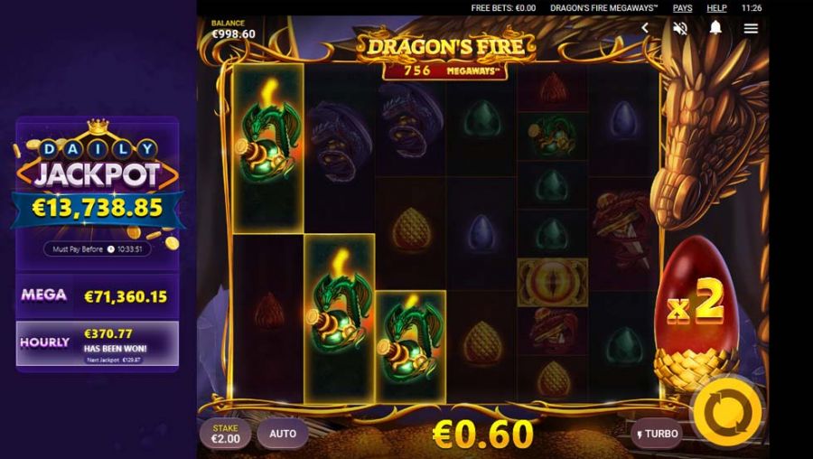 Dragons Fire Megaways - partycasino