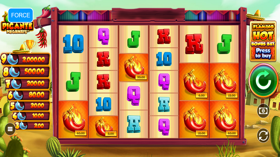 Chilli Picante Megaways Slot - partycasino