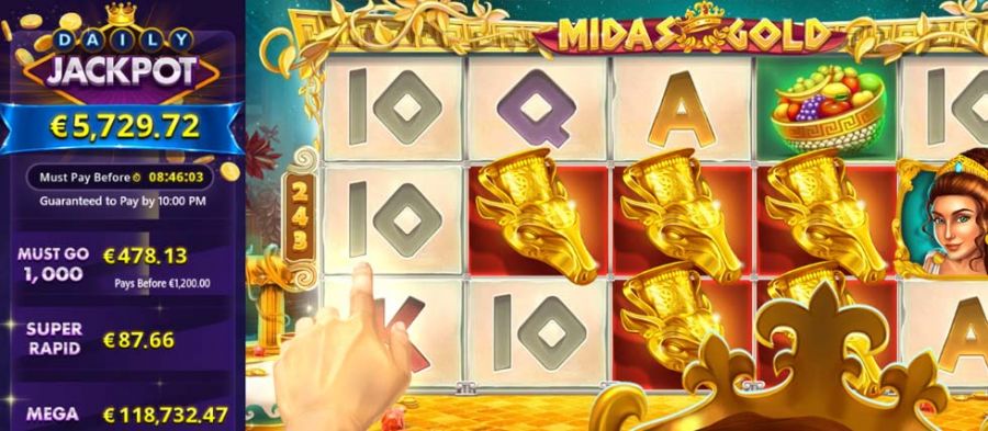 Midas Gold Bonus - partycasino
