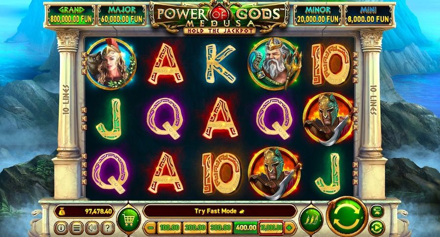 Power Of Gods Medusa Main Game - partycasino