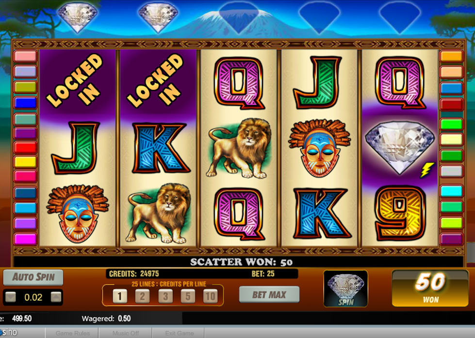 Serengeti Diamonds - partycasino