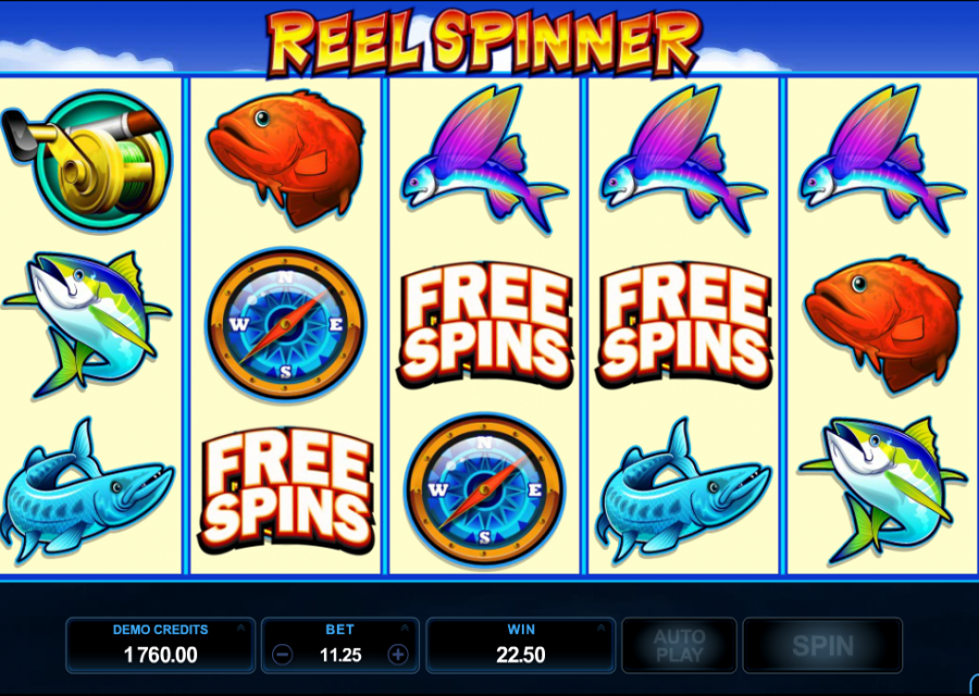 Reel Spinner Free Spins - partycasino