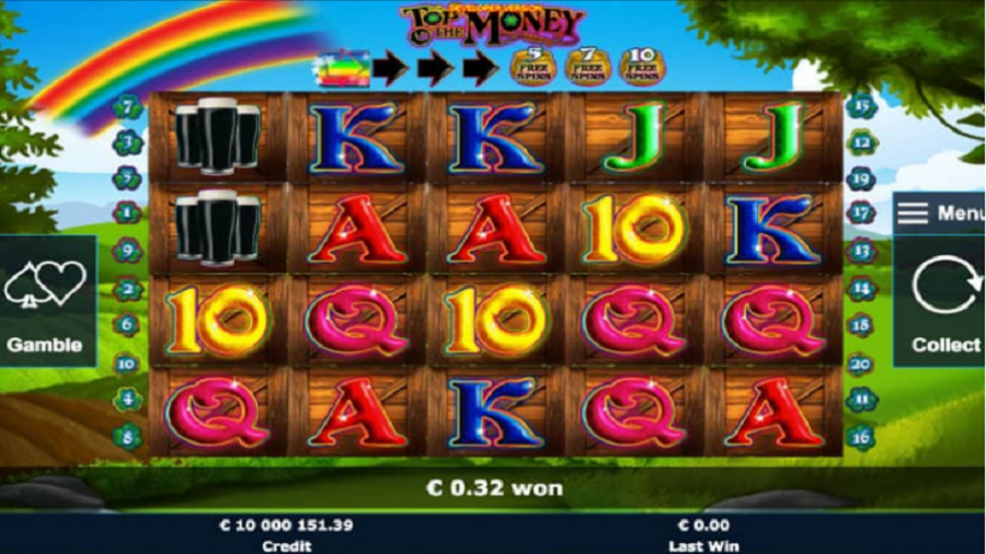 Top O The Money Slot - partycasino