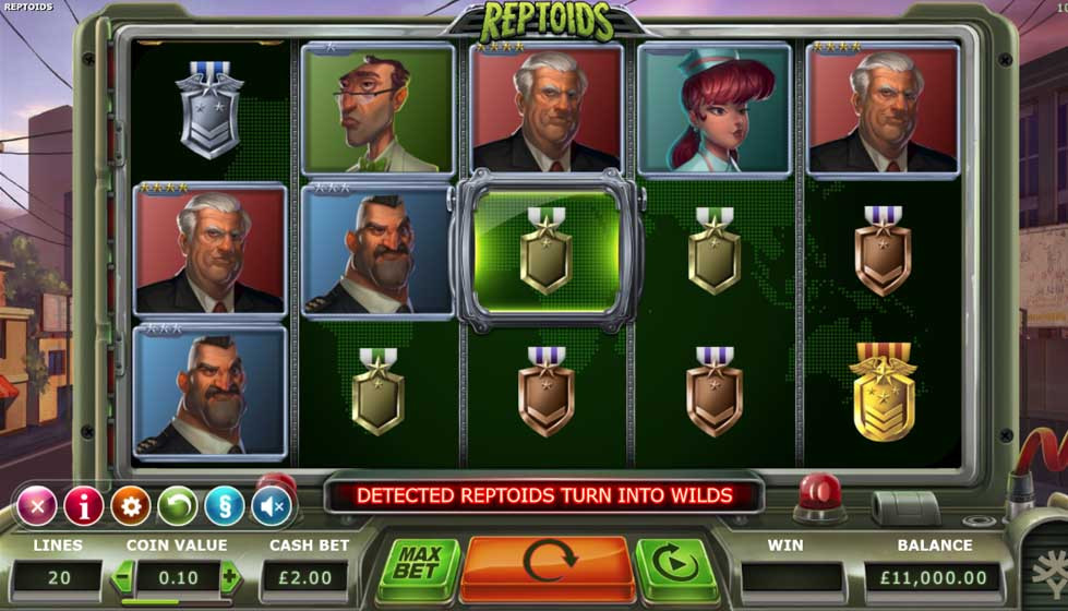 Reptoids - partycasino