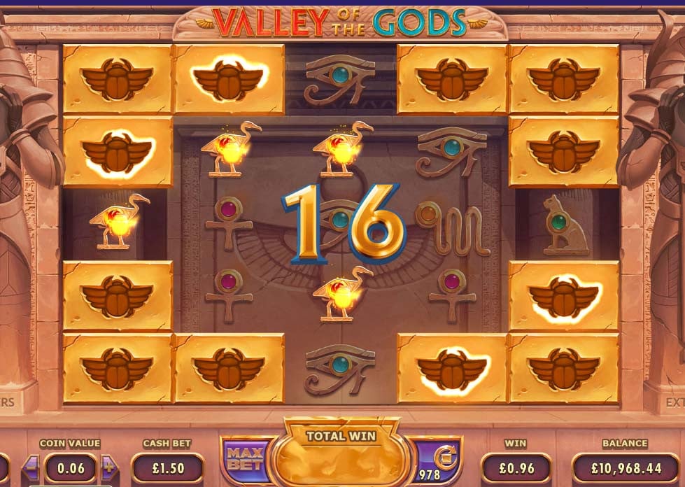 Valley Of The Gods Win - partycasino
