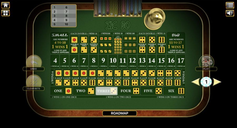 Sic Bo Slot - partycasino