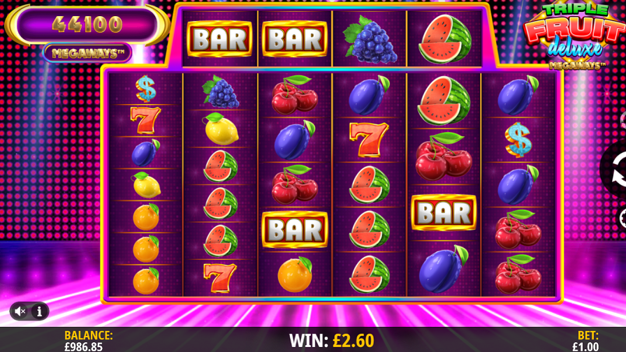 Triple Fruit Deluxe Megaways Bonus - partycasino