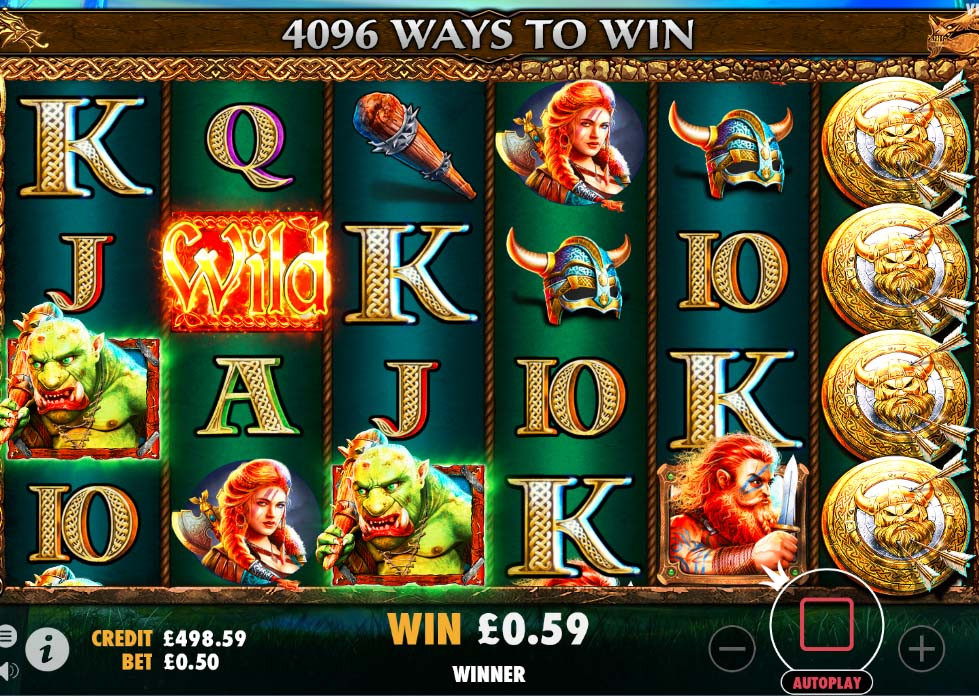 Vikings Vs Trolls Win - partycasino