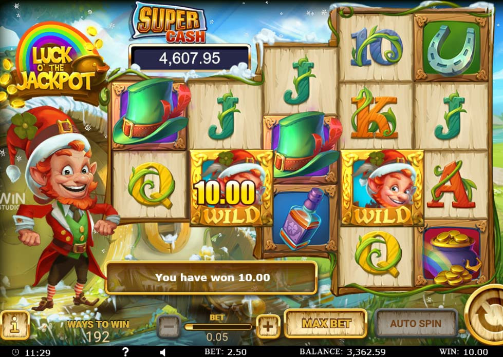 Luck O The Jackpot Win - partycasino
