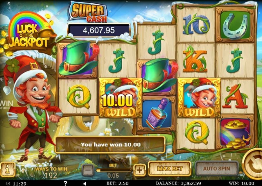 Luck O The Jackpot Win - partycasino