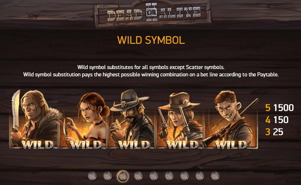 Dead Or Alive 2 Featured Symbols - partycasino