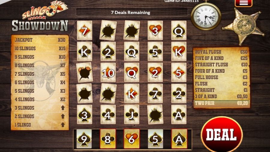 Slingo Showdown En Slot - partycasino