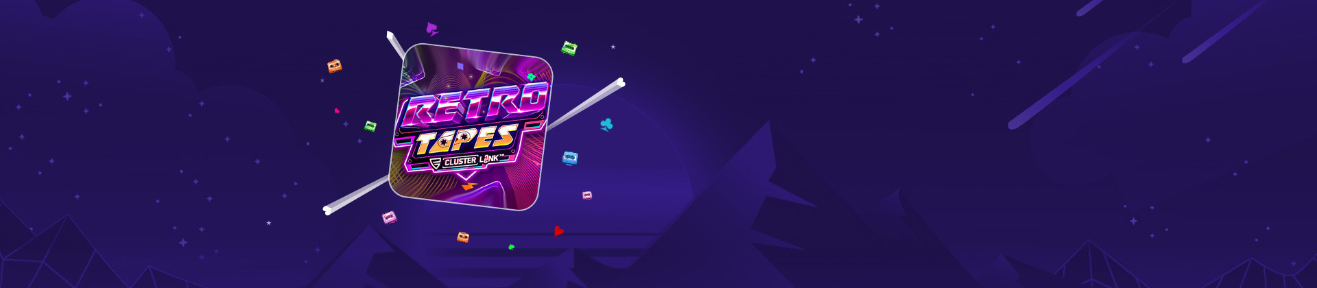 Retro Tapes Cluster Link - partycasino