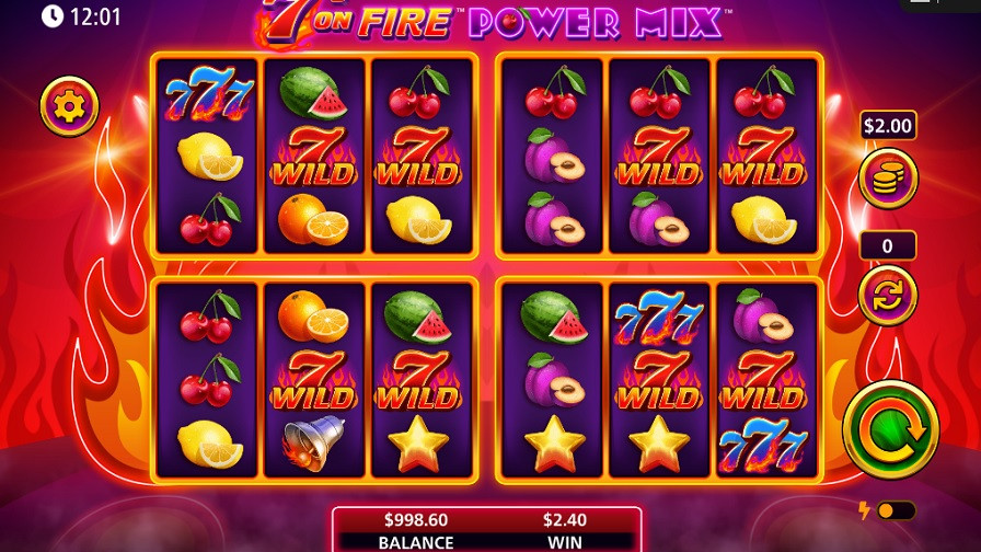 7s On Fire Power Mix Bonus En - partycasino