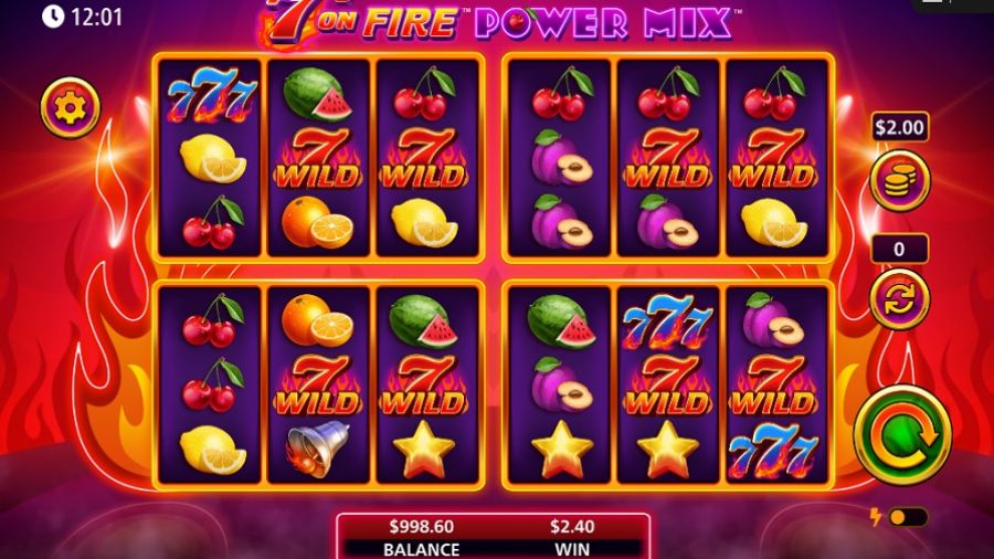 7s On Fire Power Mix Bonus En - partycasino