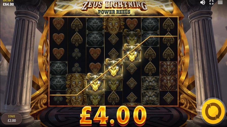 Zeus Lightning Power Reels Bonus En - partycasino
