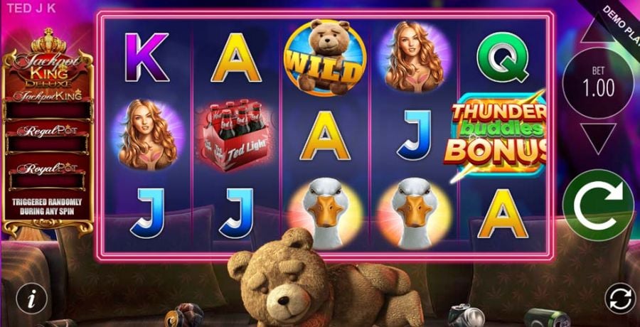 Ted Jackpot King - partycasino
