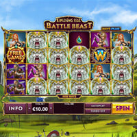 Kingdoms Rise Battle Beast Bet - partycasino