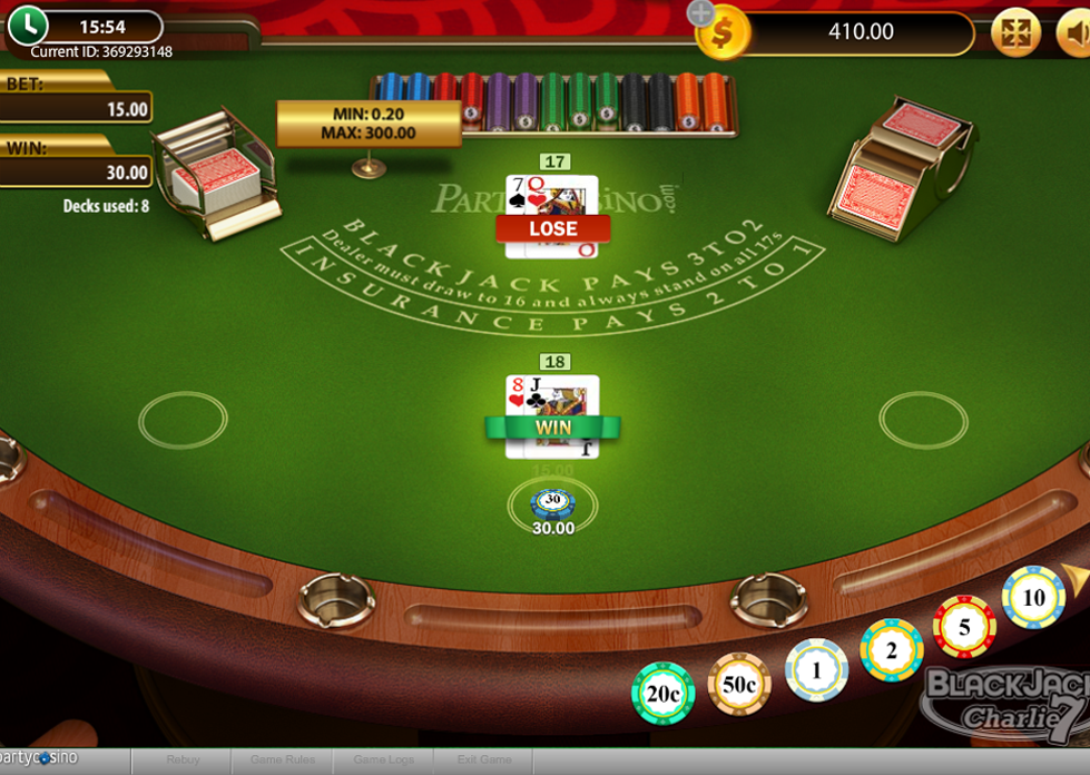 Blackjack Charlie 7 - partycasino