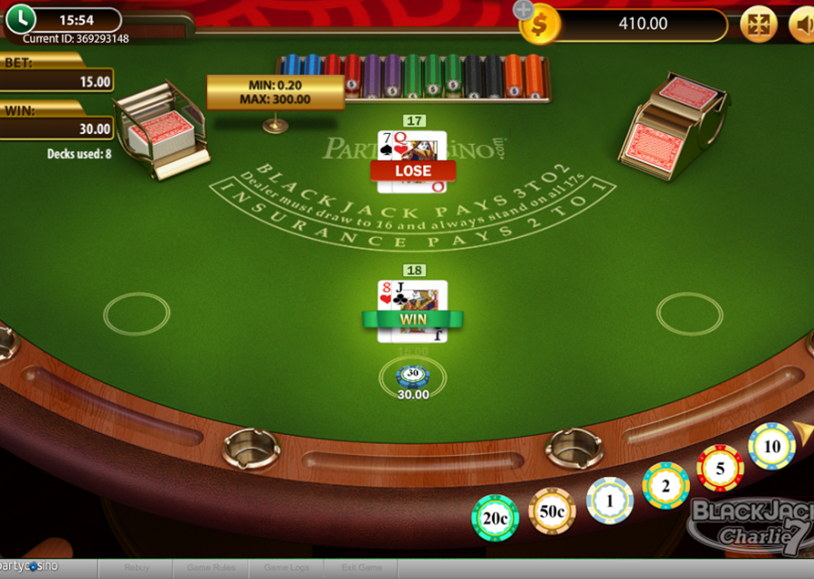 Blackjack Charlie 7 - partycasino