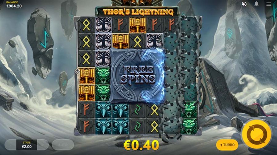 Thors Lightning Win - partycasino