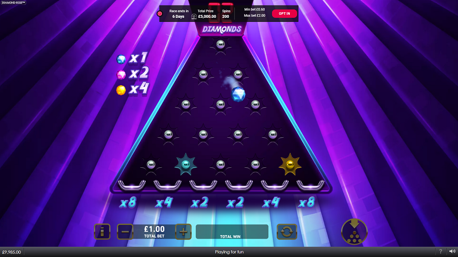 Diamond Rise Bonus Eng - partycasino