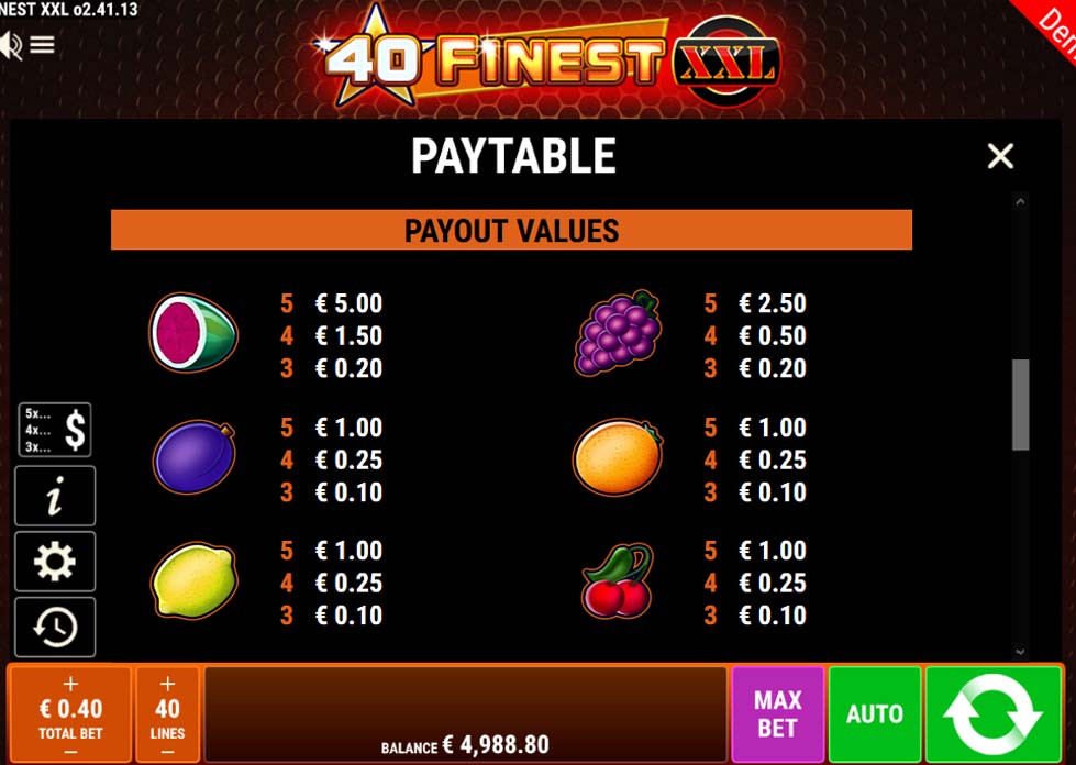 40 Finest Xxl Feature Symbols - partycasino