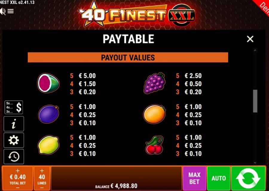 40 Finest Xxl Feature Symbols - partycasino