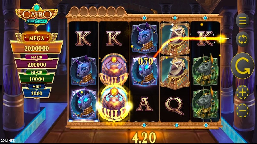 Cairo Link And Win Bonus - partycasino