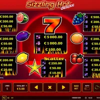 Sizzling Hot Deluxe Bett - partycasino