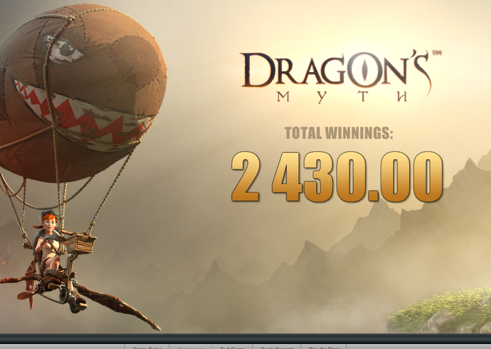 Dragons Myth Win - partycasino