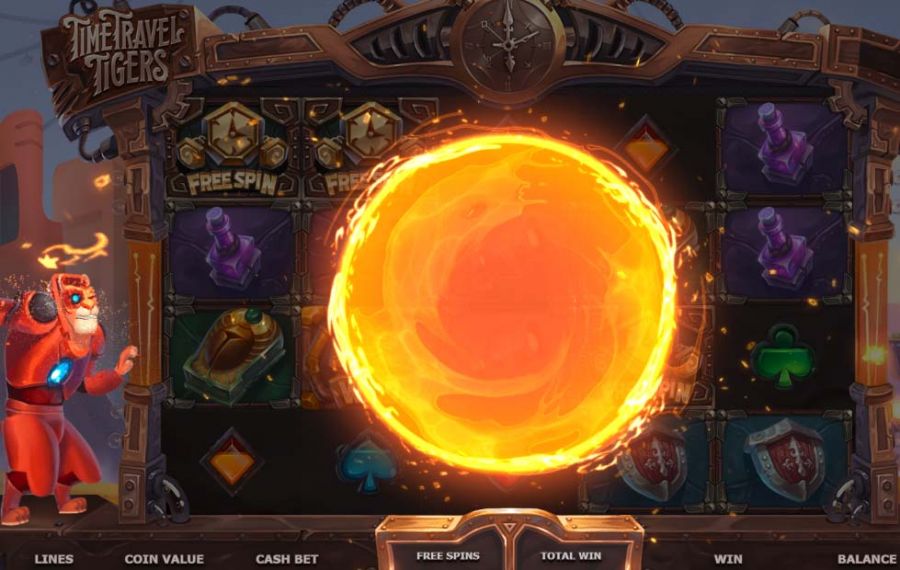 Time Travel Tigers Bonus - partycasino