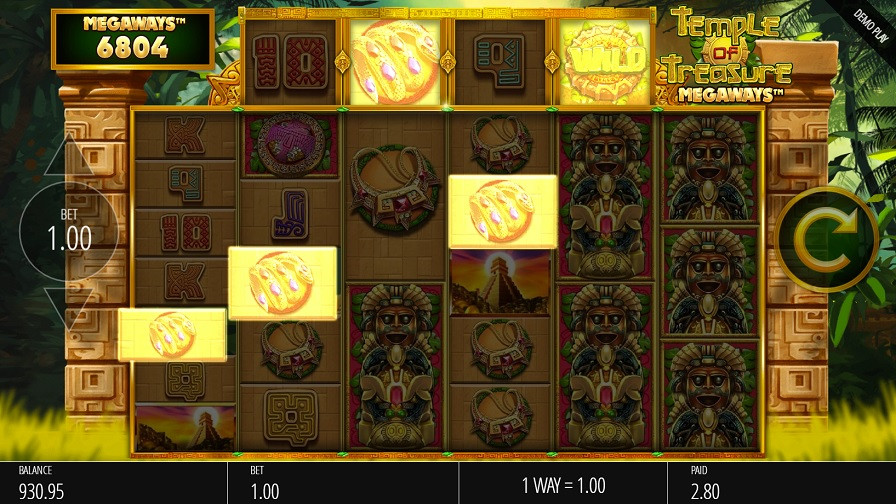 Temple Of Treasure Megaways Bonus Eng - partycasino