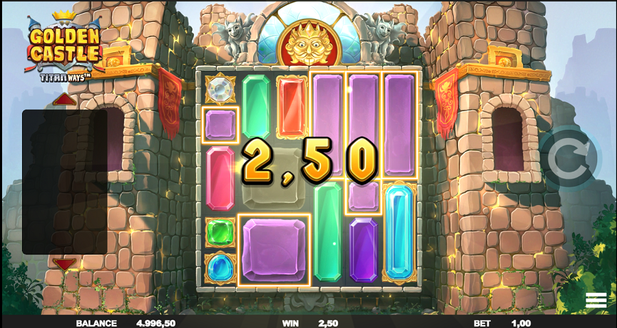 Golden Castle Bonus - partycasino