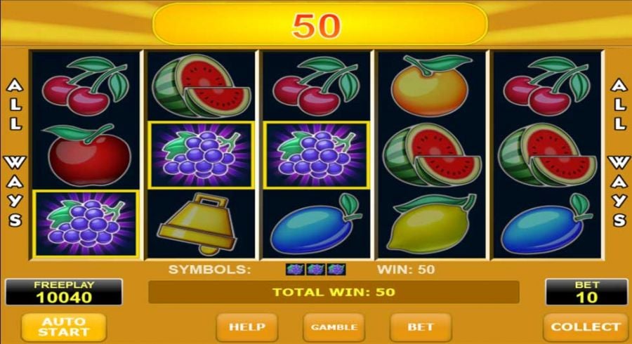 Allways Fruits Win - partycasino