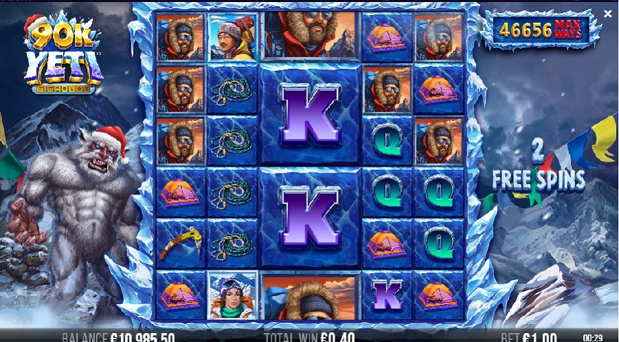 90k Yeti Bonus - partycasino