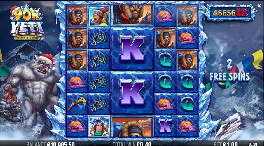 90k Yeti Bonus - partycasino