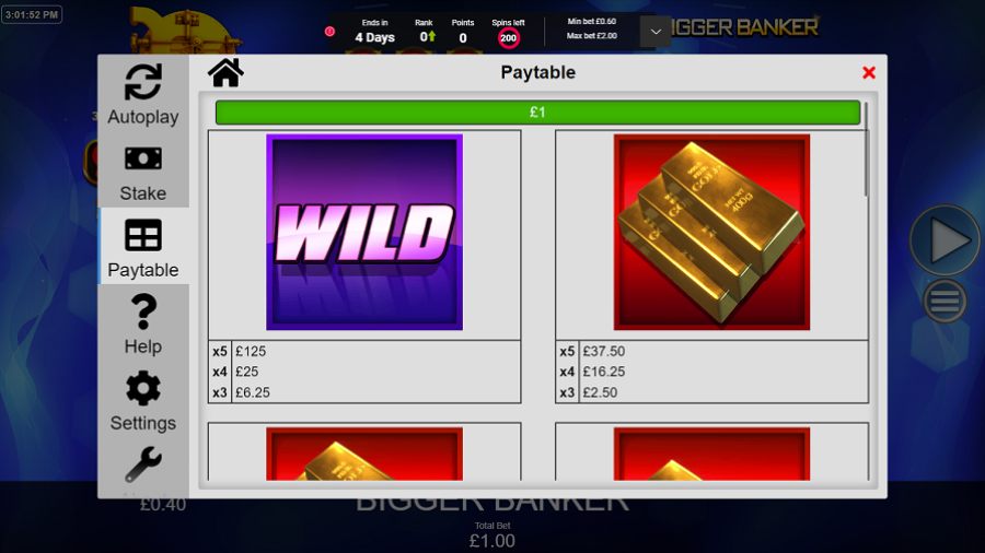 Bigger Banker Feature Symbols Eng - partycasino