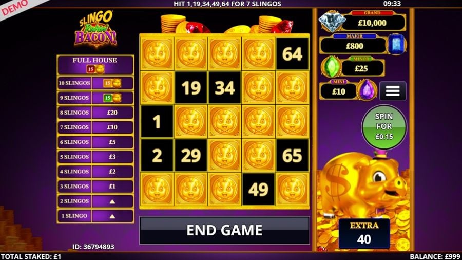 Slingo Rakin Bacon Bonus Eng - partycasino