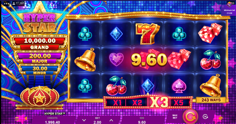 Hyper Star Bonus Image - partycasino
