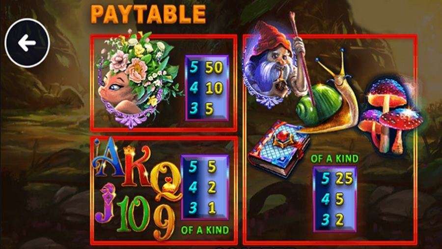 Mighty Hat Mystic Tales Symbols - partycasino