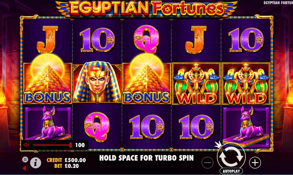 Egyptian Fortunes - partycasino