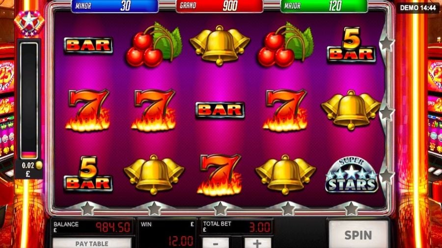Super 25 Stars Slot - partycasino