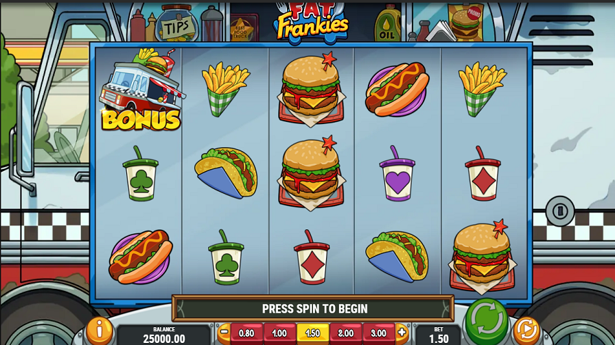 Fat Frankies Slot - partycasino
