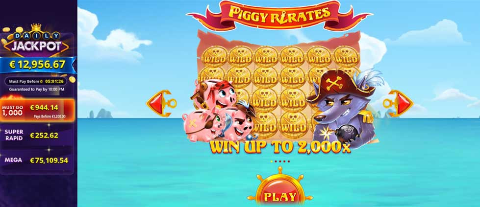 Piggy Pirates Slot - partycasino