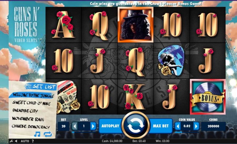 Guns And Roses - partycasino