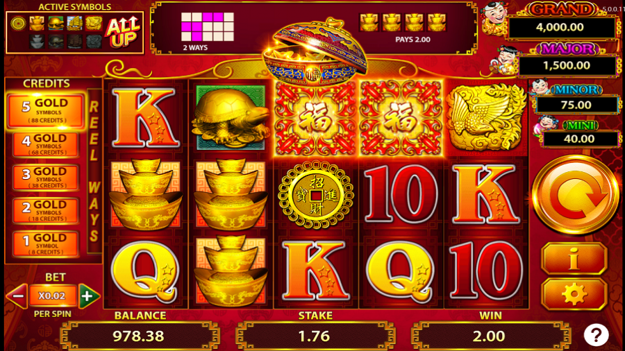 88 Fortunes Bonus - partycasino
